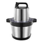 Tritacarne multifunzione in acciaio inox da 500 W e 6 litri di grande capacità, trita aglio, EU Plug, UK Plug