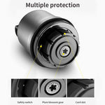 Tritacarne multifunzione in acciaio inox da 500 W e 6 litri di grande capacità, trita aglio, EU Plug, UK Plug