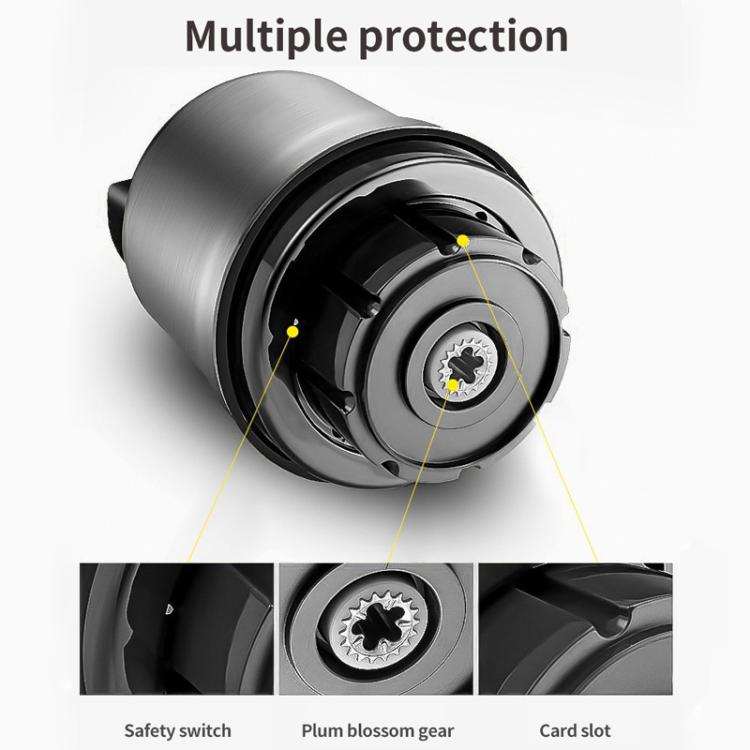 Tritacarne multifunzione in acciaio inox da 500 W e 6 litri di grande capacità, trita aglio, EU Plug, UK Plug