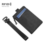 Portafoglio con protezione RFID, portachiavi XPAC, pochette per documenti da viaggio.