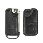Guscio per chiave telecomando auto Mercedes-Benz senza luce / Chiave grezza piccola, 3 Buttons