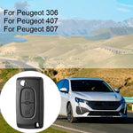 Guscio per chiave telecomando auto Peugeot a 2 pulsanti