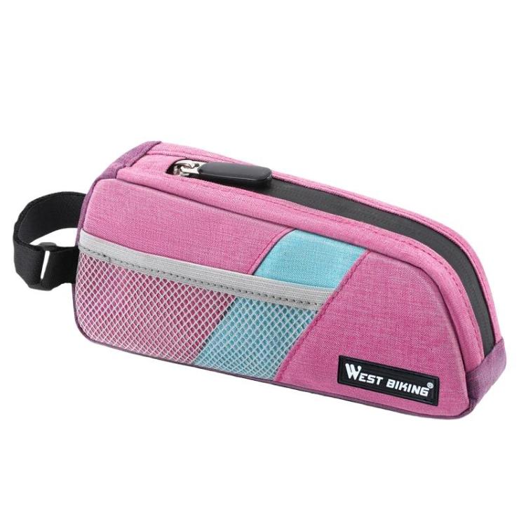 WEST BIKING YP0707429 Borsa da telaio portatile di grande capacità per bici da strada