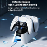 Dock di ricarica rapida portatile per controller PS5