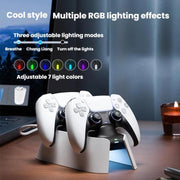Per PS5, dock di ricarica rapida portatile ipega KD28 con doppia ricarica per controller di gioco., KD28