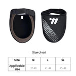 WEST BIKING Copriscarpe da ciclismo traspiranti e riflettenti per bici, copriscarpe a mezza palma antivento e caldi, M, L, XL