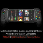 Controller di gioco wireless retrattile multifunzione con doppia vibrazione, sensore di movimento a 6 assi e funzione di fuoco rapido.