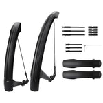 WEST BIKING YP0714046 Parafanghi anteriori e posteriori estesi impermeabili per bicicletta, accessori per ciclismo