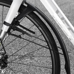 WEST BIKING YP0714046 Parafanghi anteriori e posteriori estesi impermeabili per bicicletta, accessori per ciclismo