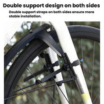WEST BIKING YP0714046 Parafanghi anteriori e posteriori estesi impermeabili per bicicletta, accessori per ciclismo