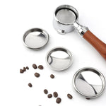 Disco di controlavaggio in acciaio inox per macchina da caffè, cestello cieco, pulizia del controlavaggio della macchina da caffè, ciotola cieca, 58mm, 54mm, 51mm