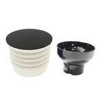 For Eureka Mignon Bean Hopper Air Blower Compatible with Manuale, Silenzio, Specialita, Perfetto, Metal Lid Black, Wood Lid Black, Metal Lid White, Wood Lid White