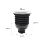 For Eureka Mignon Bean Hopper Air Blower Compatible with Manuale, Silenzio, Specialita, Perfetto, Metal Lid Black, Wood Lid Black, Metal Lid White, Wood Lid White