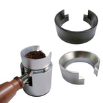 Anello dosatore magnetico da 58 mm per macinacaffè Eureka Mignon. L'imbuto dosatore per caffè riduce gli sprechi e la ritenzione di fondi di caffè.