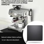 Tappetino scorrevole assorbente per macchine da caffè, facile da pulire, compatibile con macchine da caffè espresso Ninja, Breville e Sage di piccole dimensioni.