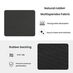 Tappetino scorrevole assorbente per macchine da caffè, facile da pulire, compatibile con macchine da caffè espresso Ninja, Breville e Sage di piccole dimensioni.