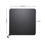 Tappetino scorrevole assorbente per macchine da caffè, facile da pulire, compatibile con macchine da caffè espresso Ninja, Breville e Sage di piccole dimensioni.