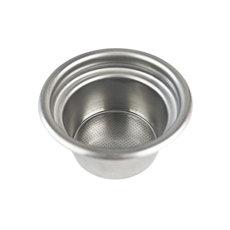 Portafiltro in acciaio inox da 58 mm per macchine da caffè espresso, capacità 4 tazze.