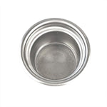 Portafiltro in acciaio inox da 58 mm per macchine da caffè espresso, capacità 4 tazze.