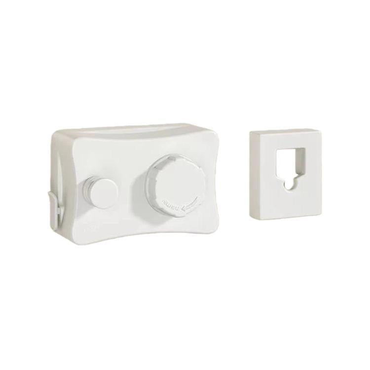 Stendibiancheria retrattile da interno/balcone con filo d'acciaio invisibile da 5,1 m, Single String White, Single String Black, Single String Gray, Double String White, Double String Black, Double String Gray