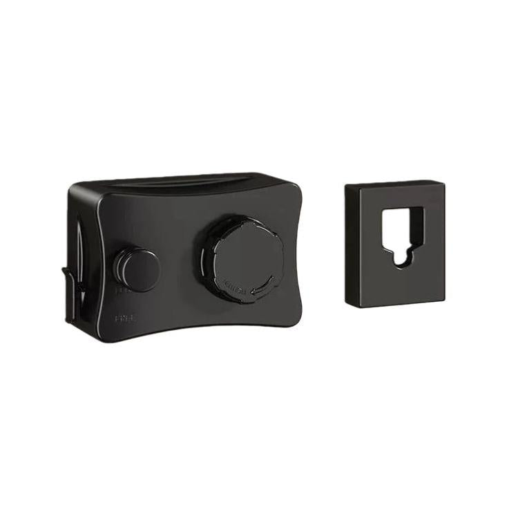Stendibiancheria retrattile da interno/balcone con filo d'acciaio invisibile da 5,1 m, Single String White, Single String Black, Single String Gray, Double String White, Double String Black, Double String Gray