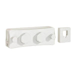 Stendibiancheria retrattile da interno/balcone con filo d'acciaio invisibile da 5,1 m, Single String White, Single String Black, Single String Gray, Double String White, Double String Black, Double String Gray