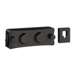 Stendibiancheria retrattile da interno/balcone con filo d'acciaio invisibile da 5,1 m, Single String White, Single String Black, Single String Gray, Double String White, Double String Black, Double String Gray