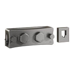 Stendibiancheria retrattile da interno/balcone con filo d'acciaio invisibile da 5,1 m, Single String White, Single String Black, Single String Gray, Double String White, Double String Black, Double String Gray
