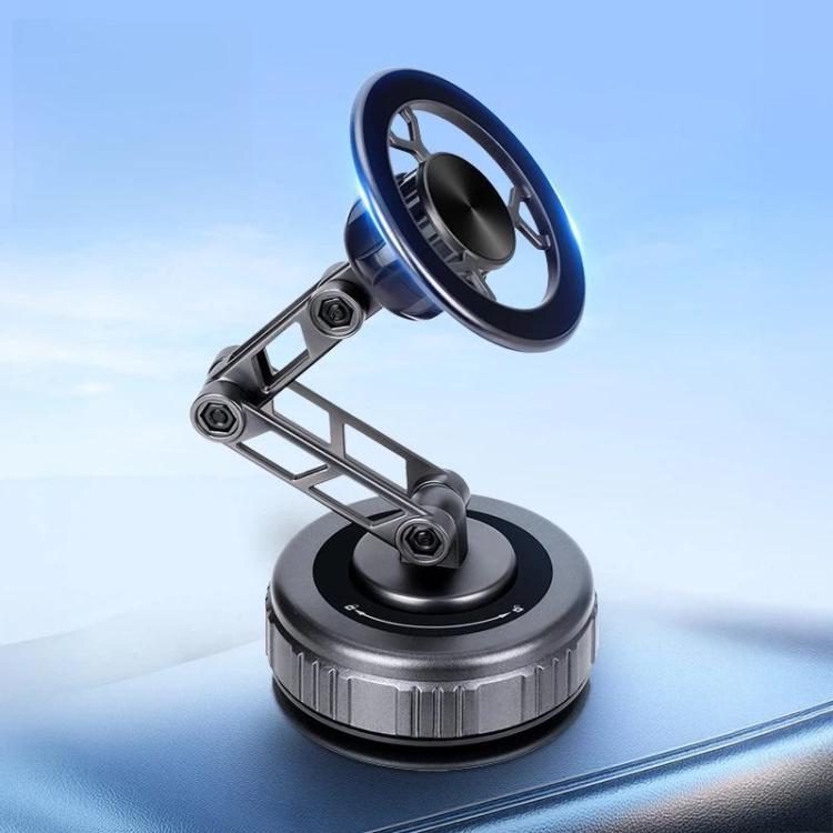 Supporto magnetico auto con braccio meccanico e ventosa