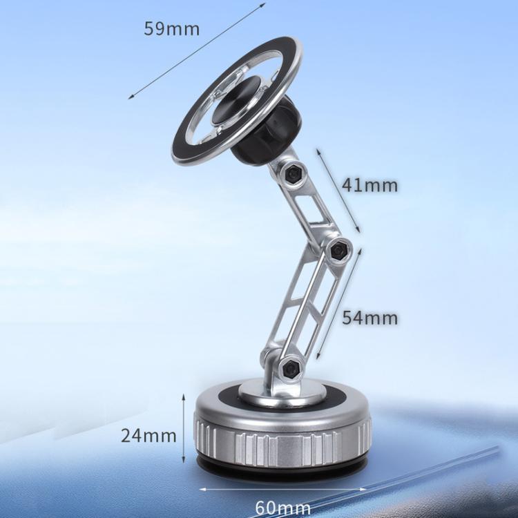 Supporto magnetico per telefono da auto con braccio meccanico e ventosa G188S