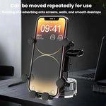 Supporto girevole per telefono da auto, universale con ventosa, supporto per navigatore