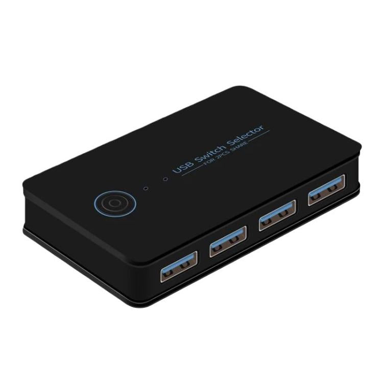 KM-U204A Computer Sharing Switch Keyboard, Mouse, USB & Printer Hub, USB 3.0 2 Input 4 Output, USB 3.0 2 Input 1 Output, USB 2.0 2 Input 4 Output, USB 2.0 2 Input 1 Output