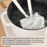 Spatola da cucina per pancake, spatola in silicone resistente al calore