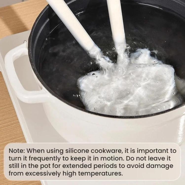 Spatola da cucina per pancake, spatola in silicone resistente al calore