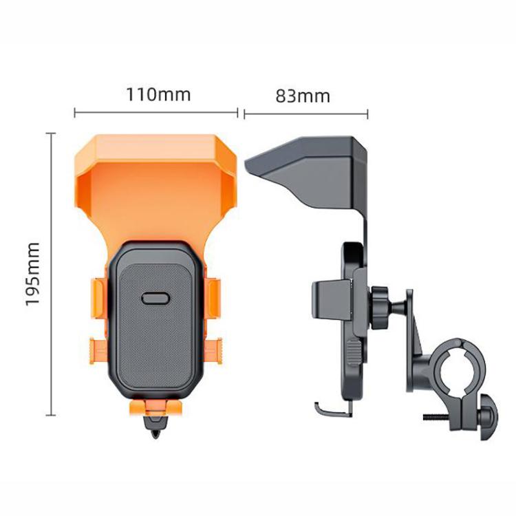 Supporto universale per telefono da moto, scooter elettrico e navigatore