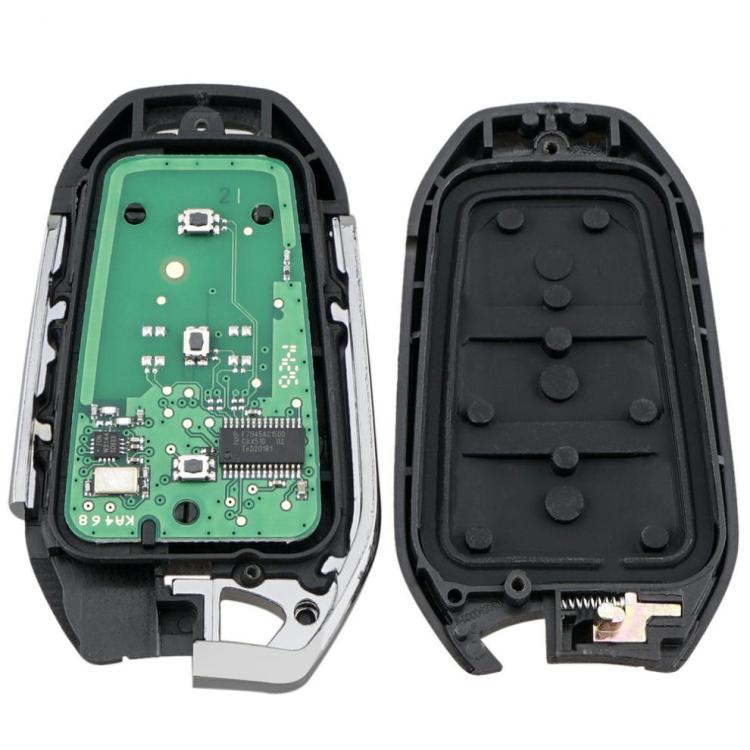 Telecomando per chiave auto Peugeot completamente intelligente a 433 MHz FSK