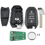 Telecomando per chiave auto Peugeot completamente intelligente a 433 MHz FSK