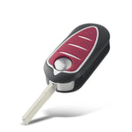 Guscio chiave pieghevole a 3 pulsanti per Alfa Romeo con lama SIP22