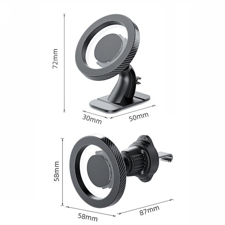 Supporto magnetico universale per telefono da auto, 3MCT-17 Adhesive, FCT-17 Hook