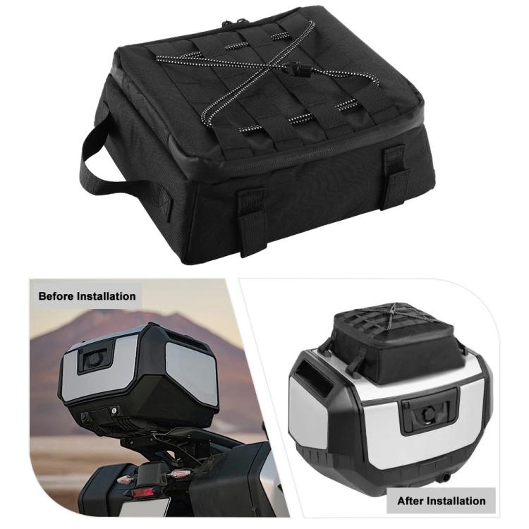 Borsa da tetto impermeabile per moto BMW R 1300 GS, bauletto da turismo.