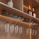 Porta bicchieri da vino da appendere sotto il pensile, per calici e bicchieri da champagne., 2pcs /Pack 2-cup, 3pcs /Pack 2-cup, 1pc 3-cup, 2pcs 3-cup, 3pcs 3-cup, 1pc 4-cup, 2pcs 4-cup, 3pcs 4-cup