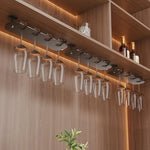 Porta bicchieri da vino da appendere sotto il pensile, per calici e bicchieri da champagne., 2pcs /Pack 2-cup, 3pcs /Pack 2-cup, 1pc 3-cup, 2pcs 3-cup, 3pcs 3-cup, 1pc 4-cup, 2pcs 4-cup, 3pcs 4-cup