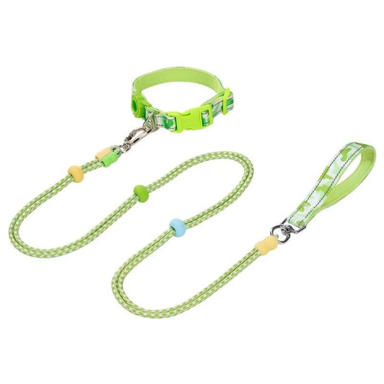 Guinzaglio a doppia sezione a forma di P per animali domestici, collare multifunzionale, guinzaglio da passeggiata, S, M