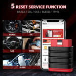 Strumento di diagnostica completo del sistema OBD2 Manutenzione olio Ripristino freno di stazionamento elettronico, THINKSAFE