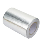 Nastro isolante termico in lamina di alluminio per collettore di aspirazione del turbocompressore del motore automobilistico, 5x1000cm Gold, 5x1000cm Silver, 10x500cm Gold, 10x500cm Silver, 10x1000cm Gold, 10x1000cm Silver