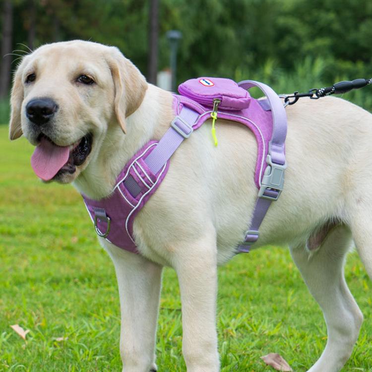 Pettorina riflettente antifuga con zaino per animali