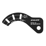 Piastra di regolazione del deragliatore posteriore per bicicletta ENLEE E-GJ001, calibro di regolazione GG, A, B