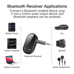 Ricevitore stereo Bluetooth 5.3, adattatore wireless vivavoce, adattatore audio AUX da 3,5 mm, BC03
