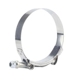 Fascetta stringitubo per tubo di scarico di marmitte per auto e moto, in acciaio inossidabile, tipo T, resistente., 2 inch 51-61mm, 2.5 inch 64-74mm, 3 inch 77-87mm, 4 inch 102-112mm