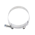 Fascetta stringitubo per tubo di scarico di marmitte per auto e moto, in acciaio inossidabile, tipo T, resistente., 2 inch 51-61mm, 2.5 inch 64-74mm, 3 inch 77-87mm, 4 inch 102-112mm